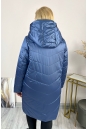 Женское пальто из текстиля с капюшоном 8024033-5